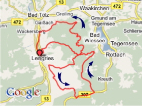 Karte  Fockenstein Buchstein