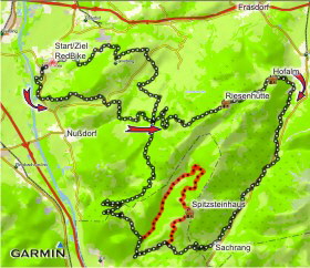 Karte Riesenhütte Kranzhorn